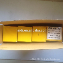 Fabriqué en Chine Esab Electrodes de type cellulosique Tale de soudage 2,5 mm Sureweld AWS A5.16011